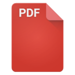 Logo of Google PDF Viewer android Application 